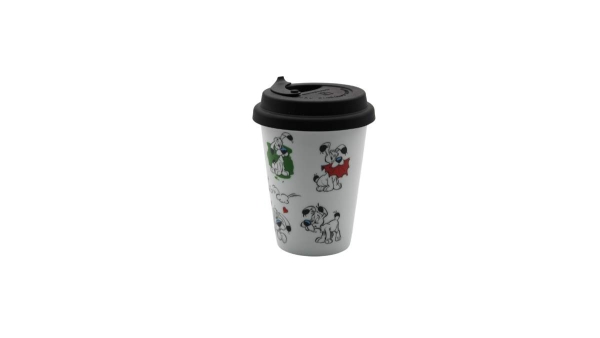 Asterix und Obelix/Asterix Tassen/ToGo Mug mit Deckel + Verschluss Sniff Sniff von Könitz